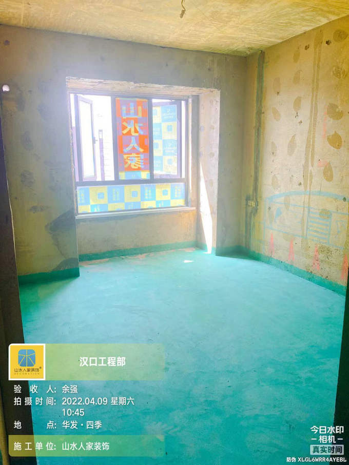 華發時光1棟裝修工地泥木施工巡檢