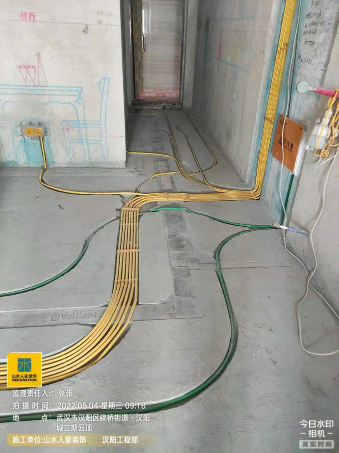 漢陽云頂裝修工地水電驗收
