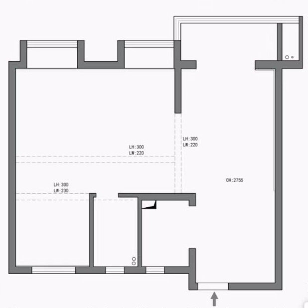 融創(chuàng)城90平現(xiàn)代風格裝修效果圖