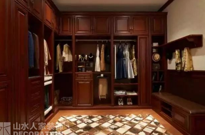 【山水人家裝飾】女人既然有了書房，為什么不能有衣帽間？